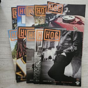 Lot Of‎ 10 Harley Davidson Owners Group HOG Magazines 2015